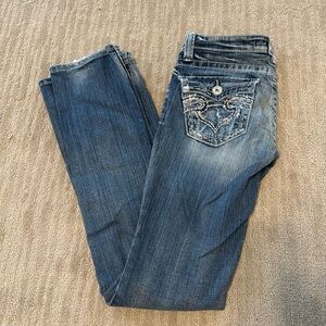 Big Star Casey K low rise boot cut jeans, size 27 XL